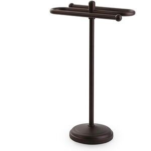 allen + roth Brinkley Oil Rubbed Bronze Fingertip or Bar Towel Rack never used